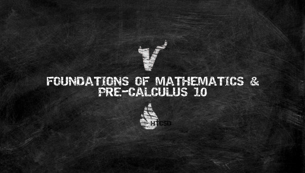 Course Image Foundations 10 - Douglas